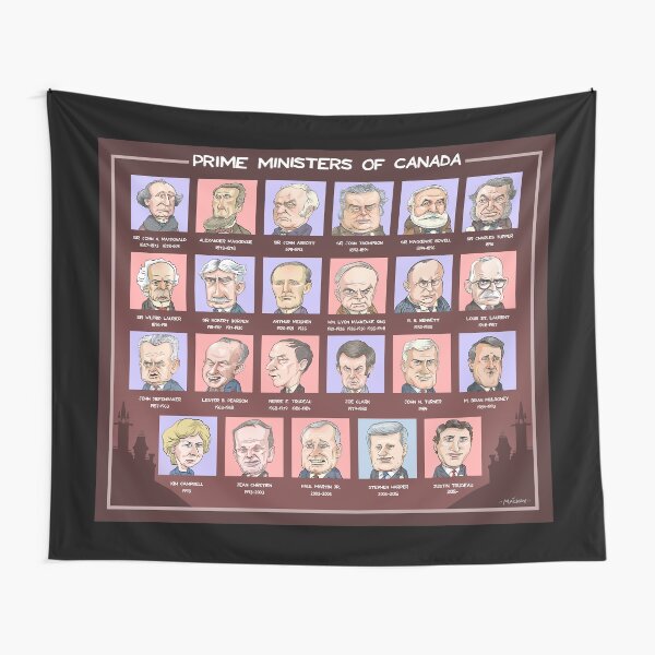 Canada's Prime Ministers (updated 2021) Tapestry