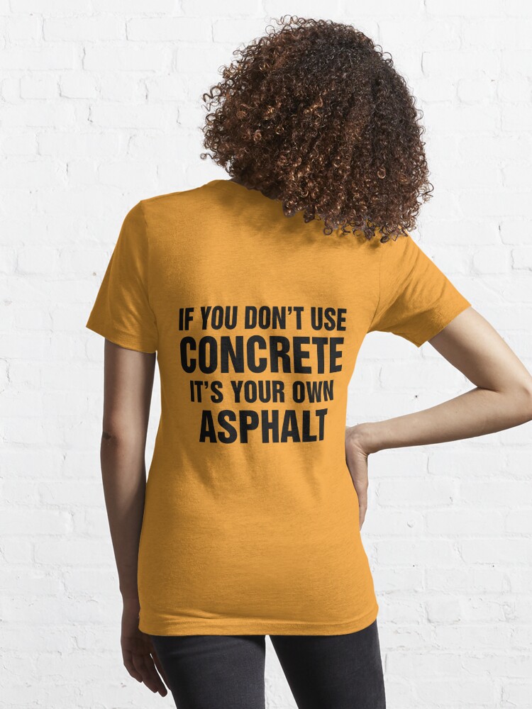 asphalt color t shirt