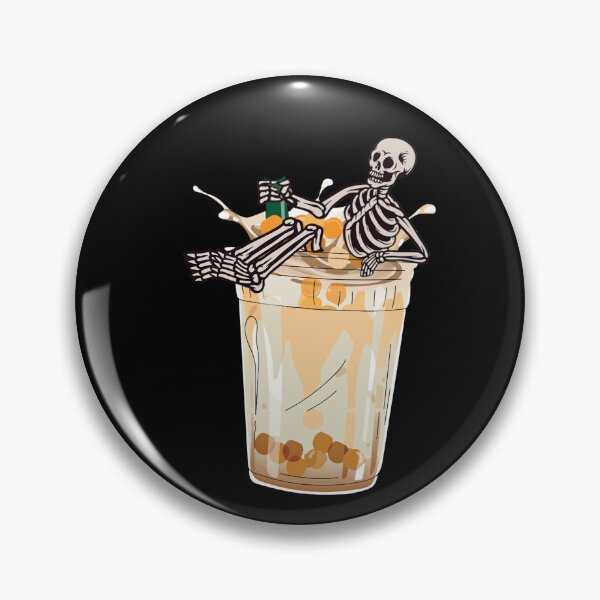 Item preview, Boba Tea Skeleton Bubble tea designed and sold by Whitetailcrafts.