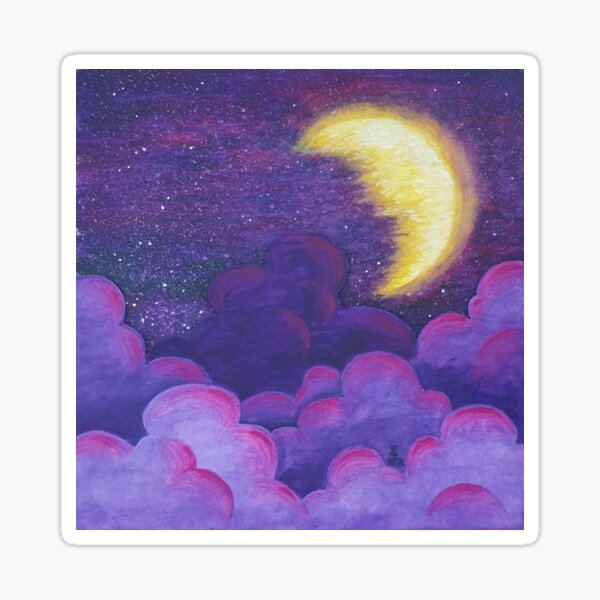 NightTime -mini- Sticker