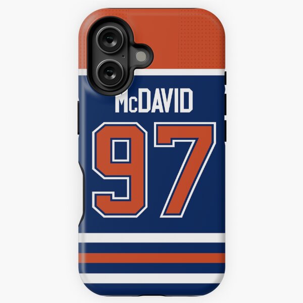Item preview, Edmonton Oilers Connor McDavid Home Jersey Back Phone Case designed and sold by IAmAlexaJericho.