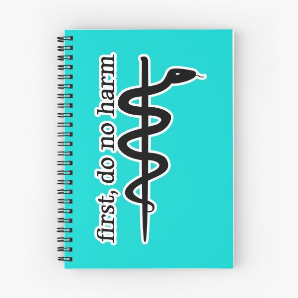 Item preview, Rod of Asclepius and First, Do No Harm designed and sold by Artsy-Chemist.
