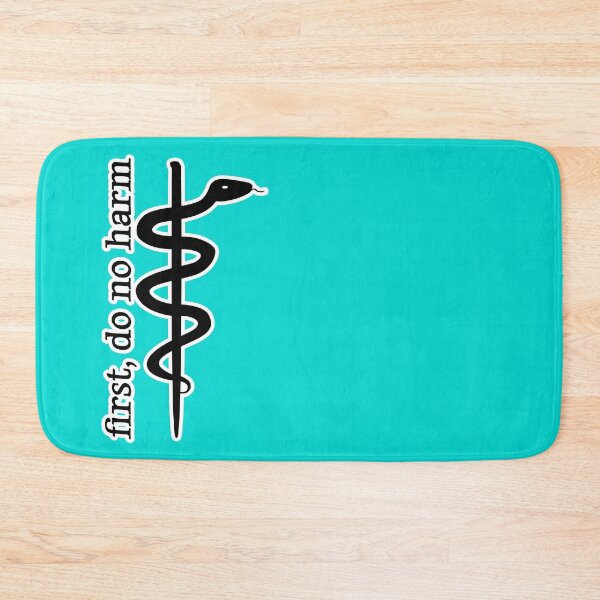 Item preview, Rod of Asclepius and First, Do No Harm designed and sold by Artsy-Chemist.