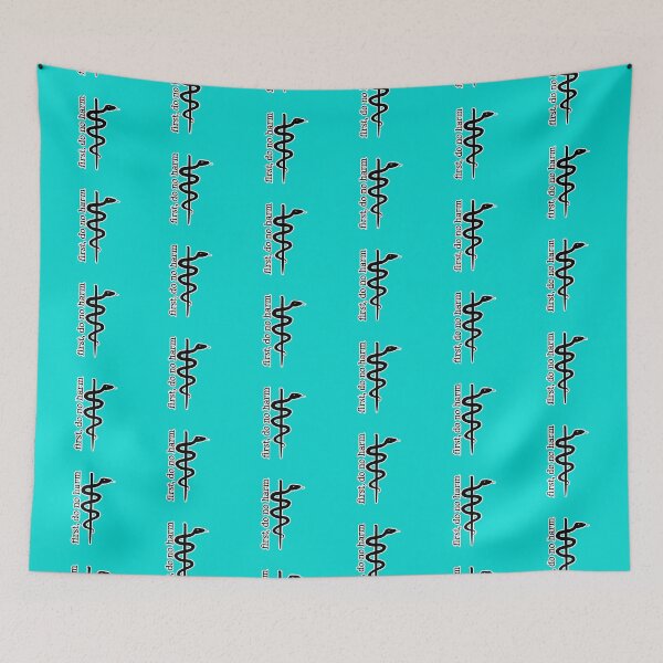 Item preview, Rod of Asclepius and First, Do No Harm designed and sold by Artsy-Chemist.