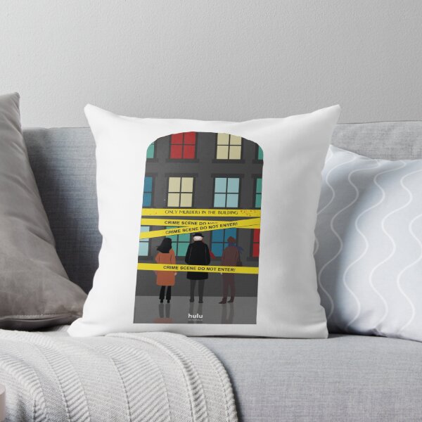 only murders in the building series Throw Pillow
