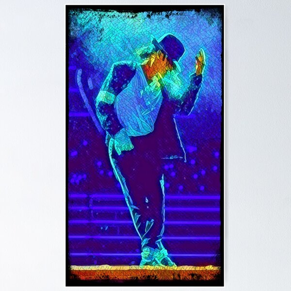 Item preview, The King of Pop - Dancing - Mosaic designed and sold by Fenay Designs.