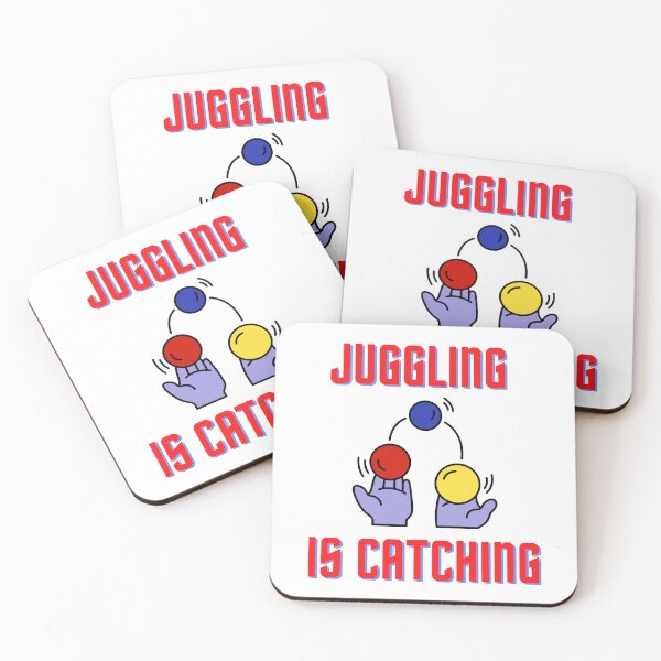 Item preview, Juggling is catching designed and sold by BumbleBearArtUK.