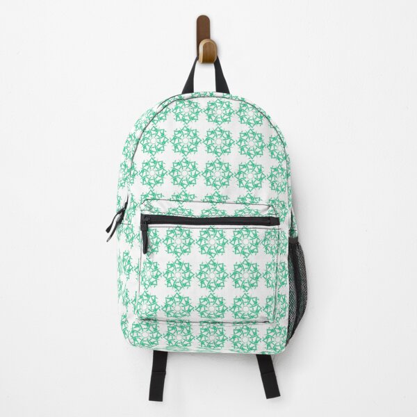 Item preview, Green Eight Pointed Star, Abstract Art designed and sold by Meo Design.