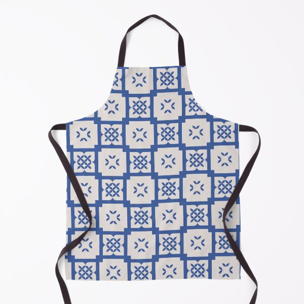 Item preview, Portuguese Azulejo Geometric Pattern designed and sold by TeeBeesDesign.