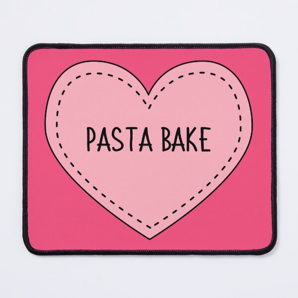 Item preview, Pasta Bake Cute Pink Cottagecore Heart British Food designed and sold by cashewdays.