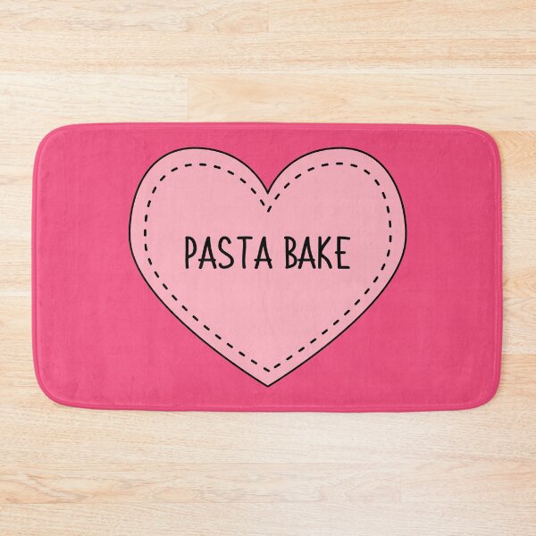Item preview, Pasta Bake Cute Pink Cottagecore Heart British Food designed and sold by cashewdays.