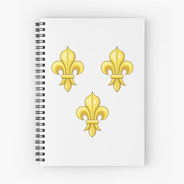 Item preview, Blason France moderne French royal golden yellow fleur de lys lis blue King of France coat of arms vintage white background HD HIGH QUALITY- Limited Edition | Perfect Gift designed and sold by stacyjanes.