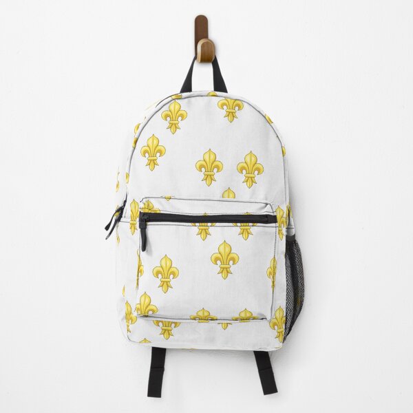 Item preview, Blason France moderne French royal golden yellow fleur de lys lis blue King of France coat of arms vintage white background HD HIGH QUALITY- Limited Edition | Perfect Gift designed and sold by stacyjanes.