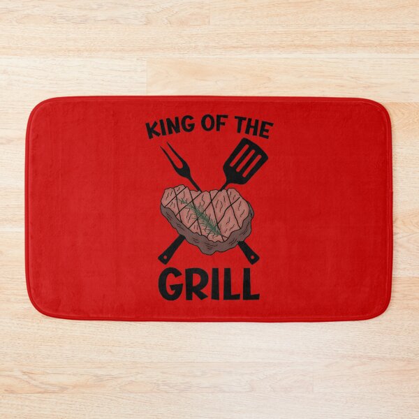 Item preview, King Of The Grill, Funny Novelty BBQ Barbecue , Barbecue Lover designed and sold by DesignHouse07.