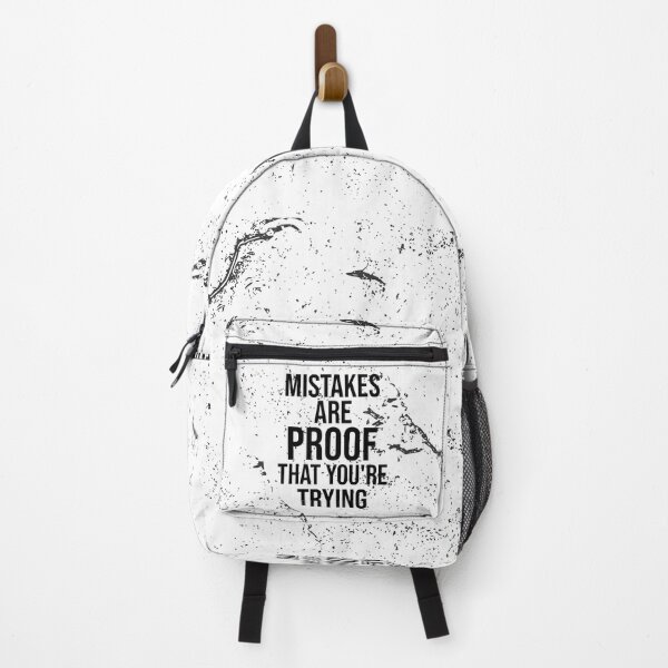 Item preview, Mistakes Are Proof Youre Trying designed and sold by Minimalist Quotes and Sayings.