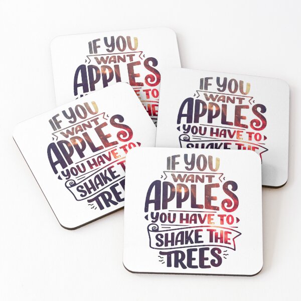 Item preview, If You Want Apples You Have To Shake The Trees designed and sold by bohoprints.