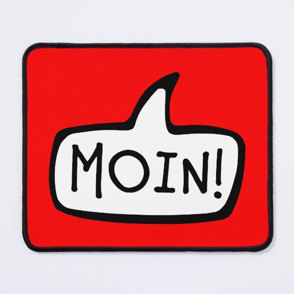 Item preview, MOIN! Low German, Danish, Frisian Greeting, Hi, Hello designed and sold by Celticana.
