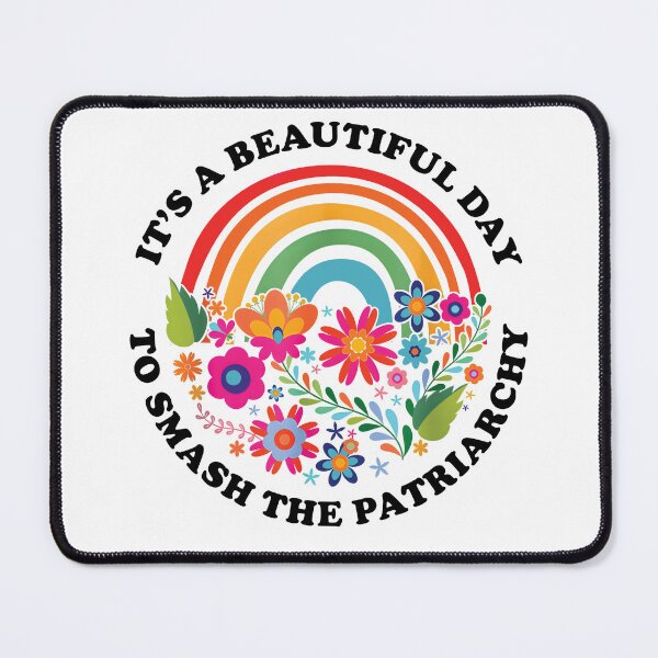 Item preview, Its A Beautiful Day To Smash The Patriarchy Feminist Quote designed and sold by stickersworld31.