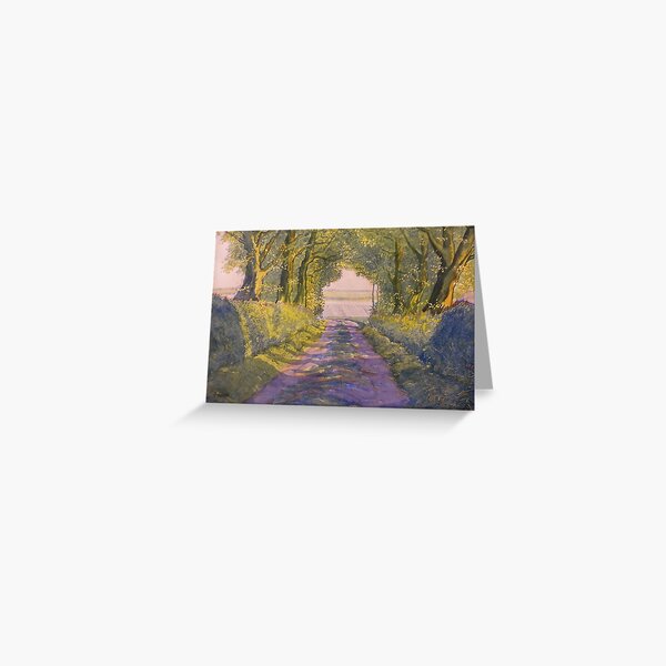 Hockney Trail Tunnel from t'Other Side Greeting Card