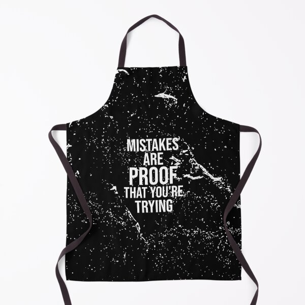 Item preview, Mistakes Are Proof Youre Trying designed and sold by Minimalist Quotes and Sayings.