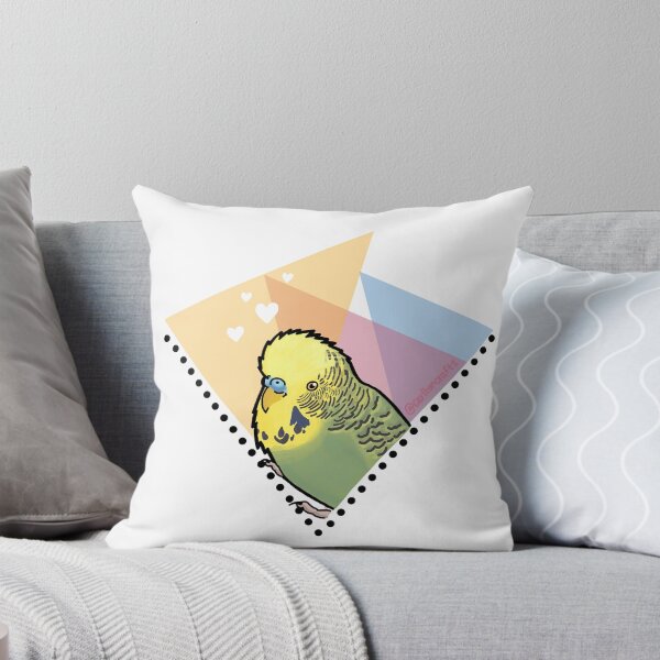 Item preview, nachoe the budgie designed and sold by CarltonCrafts.