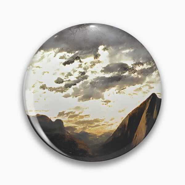 Item preview, Dramatic black mountain eoth clouds designed and sold by fizzribbit.