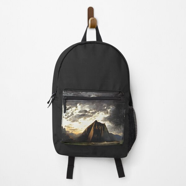 Item preview, Dramatic black mountain eoth clouds designed and sold by fizzribbit.
