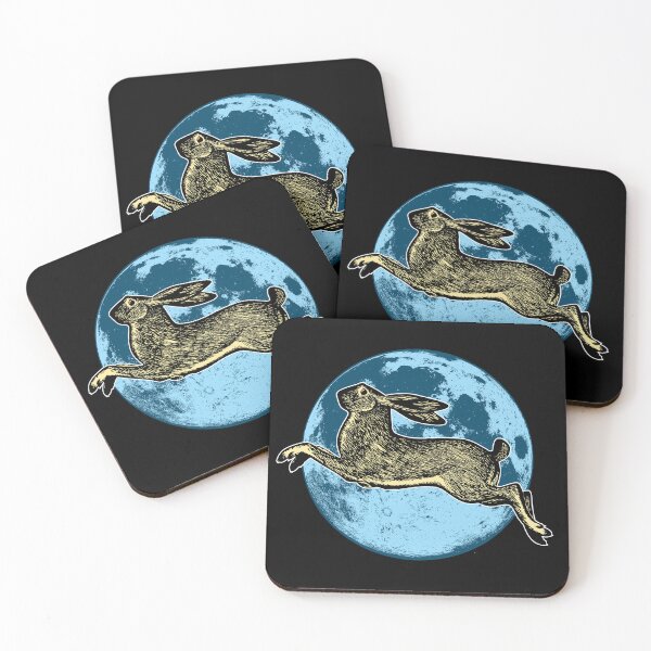 Item preview, blue moon hare designed and sold by crileybell.