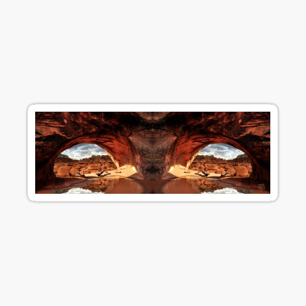 Catamount of the Cave Arches Sticker