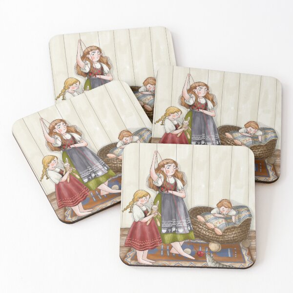 Item preview, Playtime with kitty at grandma´s designed and sold by Dominika Farkašová.