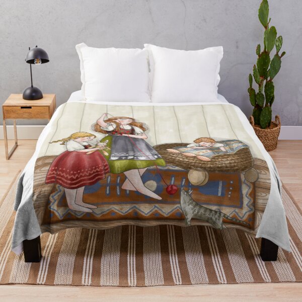Item preview, Playtime with kitty at grandma´s designed and sold by Dominika Farkašová.