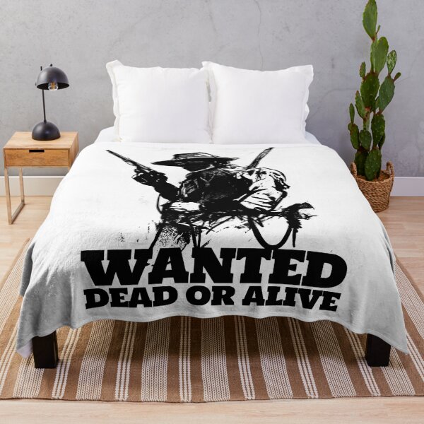 Item preview, Wild West Cowboy (Western Outlaw Wanted Poster) designed and sold by Area31Studios.