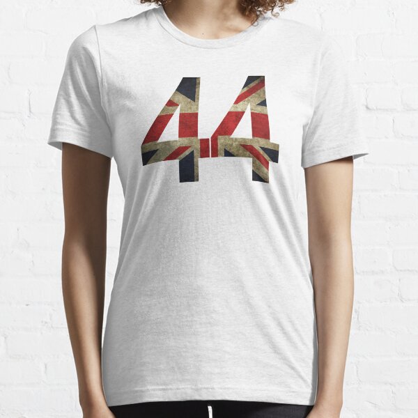 Lewis Hamilton Union Jack 44 Motor Racing T-Shirt