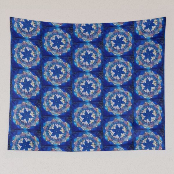 Item preview, Royal Blue Haze Flowers designed and sold by SeraWing.