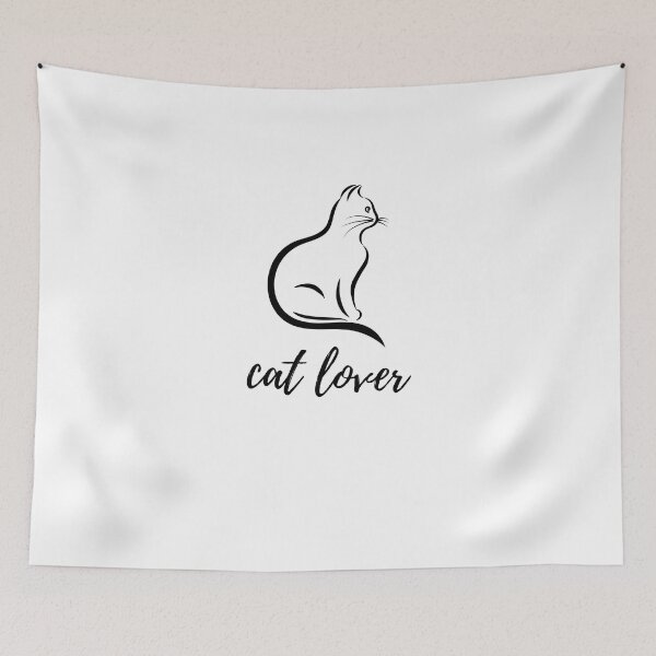 Item preview, catcat lover on sticker and t-shirt and hat and other designed and sold by ALEXOUE.