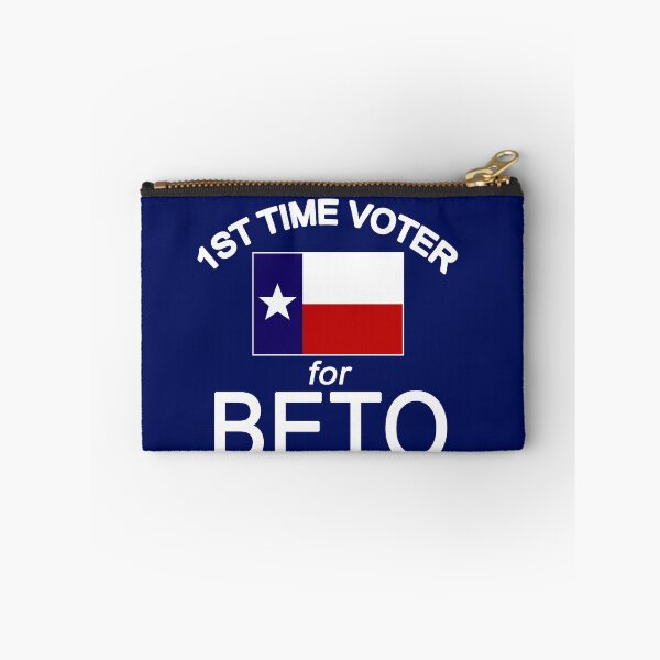 Item preview, FIRST TIME VOTER FOR BETO O'Rourke Funny Vote Beto TX Governor designed and sold by LoveAndDefiance.