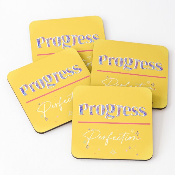 Item preview, Progress Over Perfection designed and sold by happeninghands.