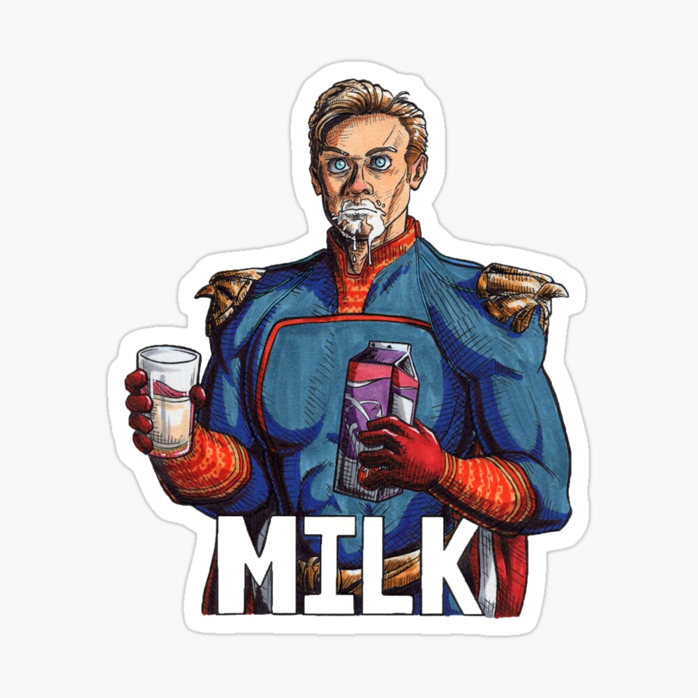 Homelander Likes His Milk