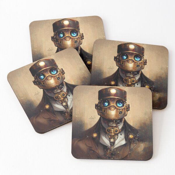 Item preview, Steampunk Robot #1 designed and sold by FantasyAI.