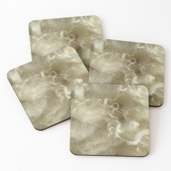 Item preview, Minnesota natural color Icelandic lamb wool fleece #1 designed and sold by ChillonLeachArt.