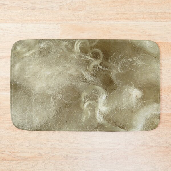 Item preview, Minnesota natural color Icelandic lamb wool fleece #1 designed and sold by ChillonLeachArt.