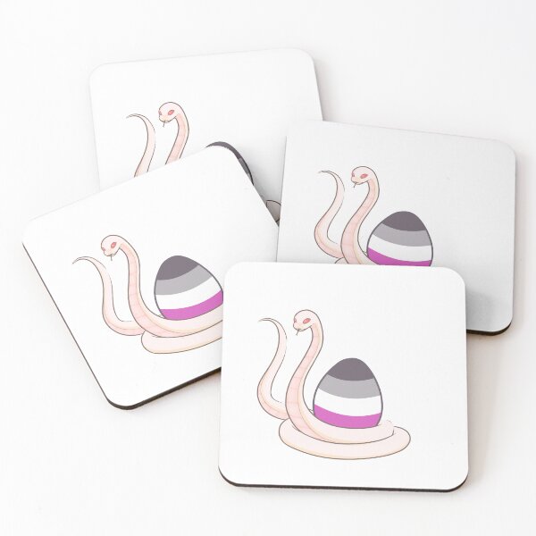Item preview, Asexual pride snake designed and sold by Niva-lis.