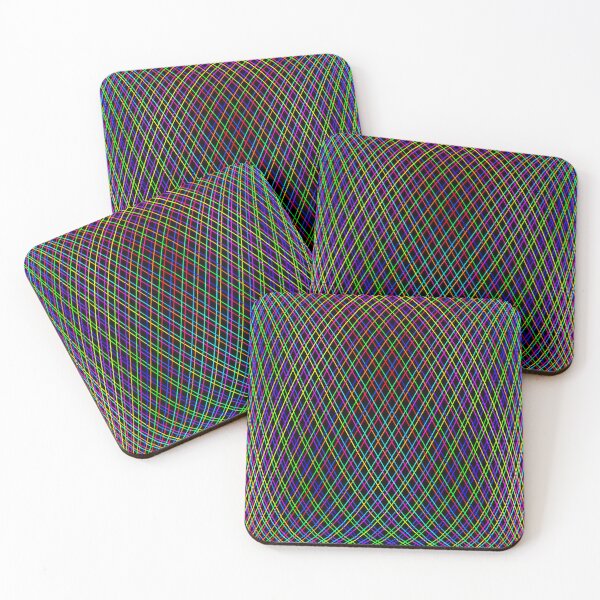 Item preview, Rainbow Diamond Netting Multicolored Abstract designed and sold by Deborah Camp.
