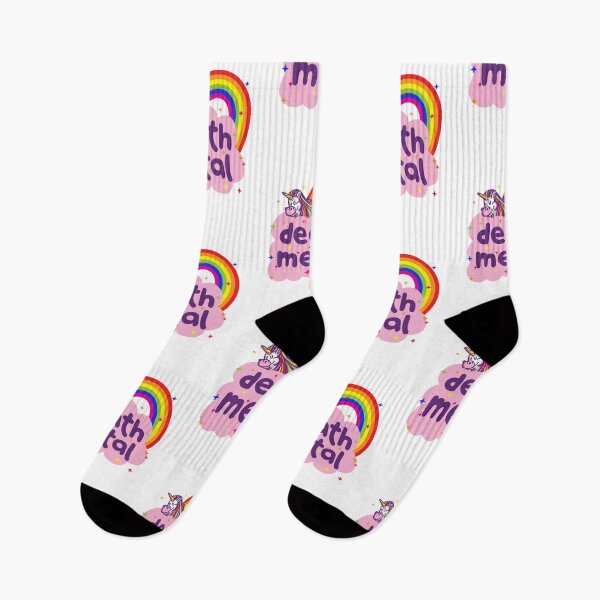 Item preview, Death Metal Cute Unicorn Rainbow Cloud Colorful designed and sold by Sellery-GbR.
