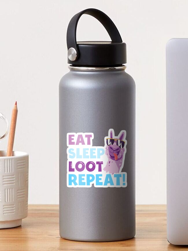 Eat Sleep Loot Repeat Llama Birthday Gift Shirt Eat Sleep Loot Repeat Llama Birthday Gift Shirt