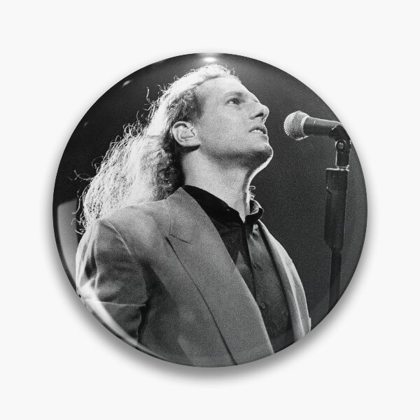 Item preview, Michael Bolton - BW Photograph designed and sold by ConcertImages.