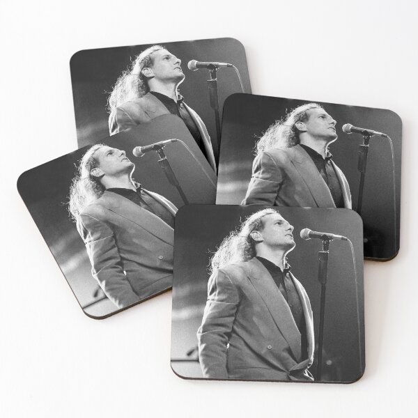 Item preview, Michael Bolton - BW Photograph designed and sold by ConcertImages.