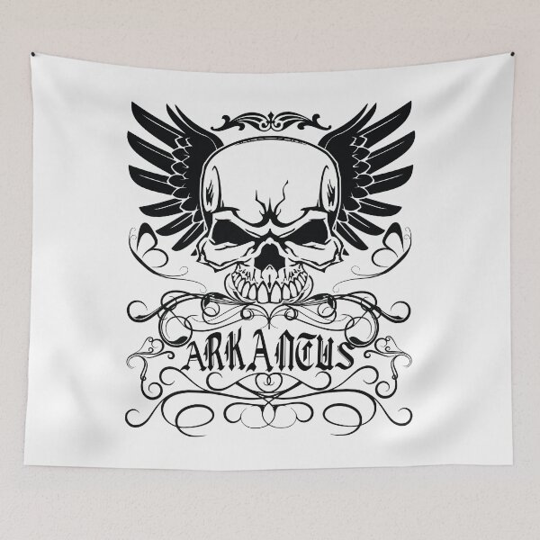 Item preview, Arkantus black victorian skull designed and sold by arkantus.