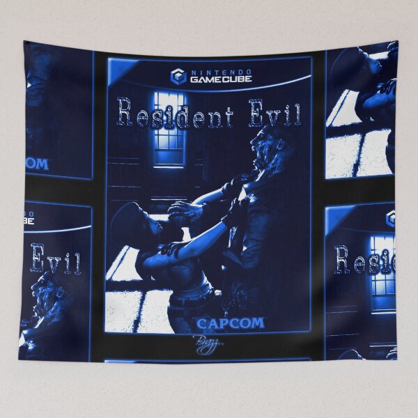 Item preview, R E 1 - Cube N A (Blue Night Neon) designed and sold by Brazz Official.