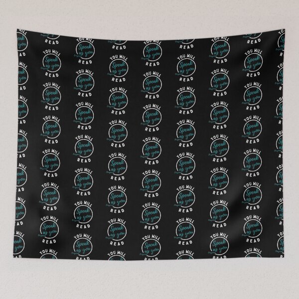 Item preview, You Will Speak As You Read The Best Teacher Blue Design designed and sold by BestTeacher.